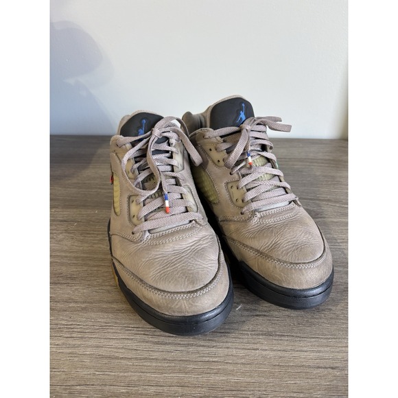 Air Jordan 5 Retro Low Paris Saint-Germain Paname Nike Gray - Picture 1 of 12